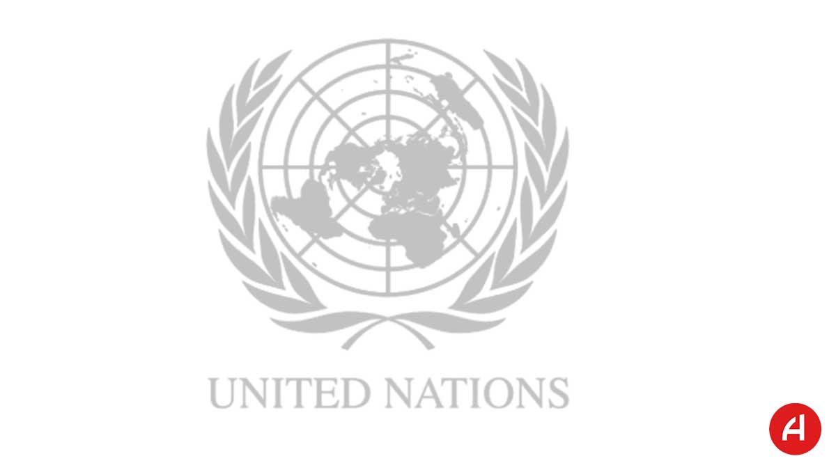 نشانه حلقه های هم مرکز در لوگو سازمان ملل